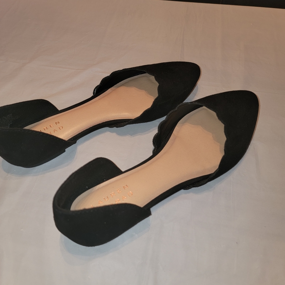 Lauren Conrad Women Sz 7.5M Suede Flats
